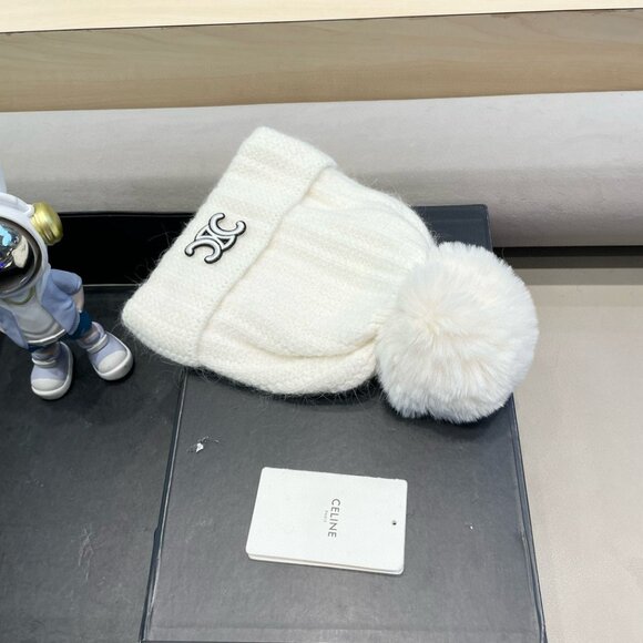 Celine hat wool blend knitted hat - Picture 7 of 8